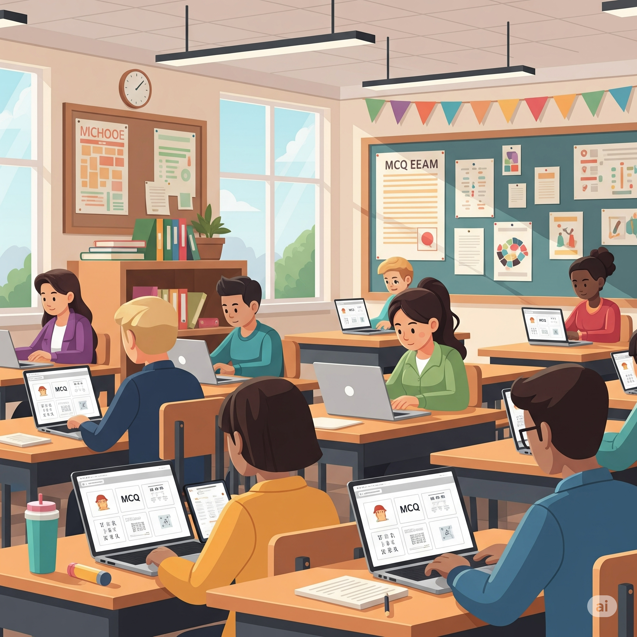 First Time in Bangladesh Full Free MCQ Online Exam